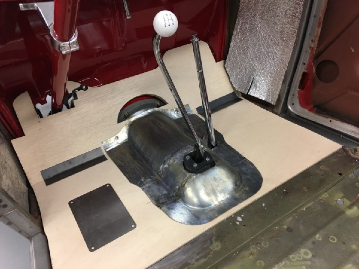 Fitting the Transmission Tunnel » POR15 Builds