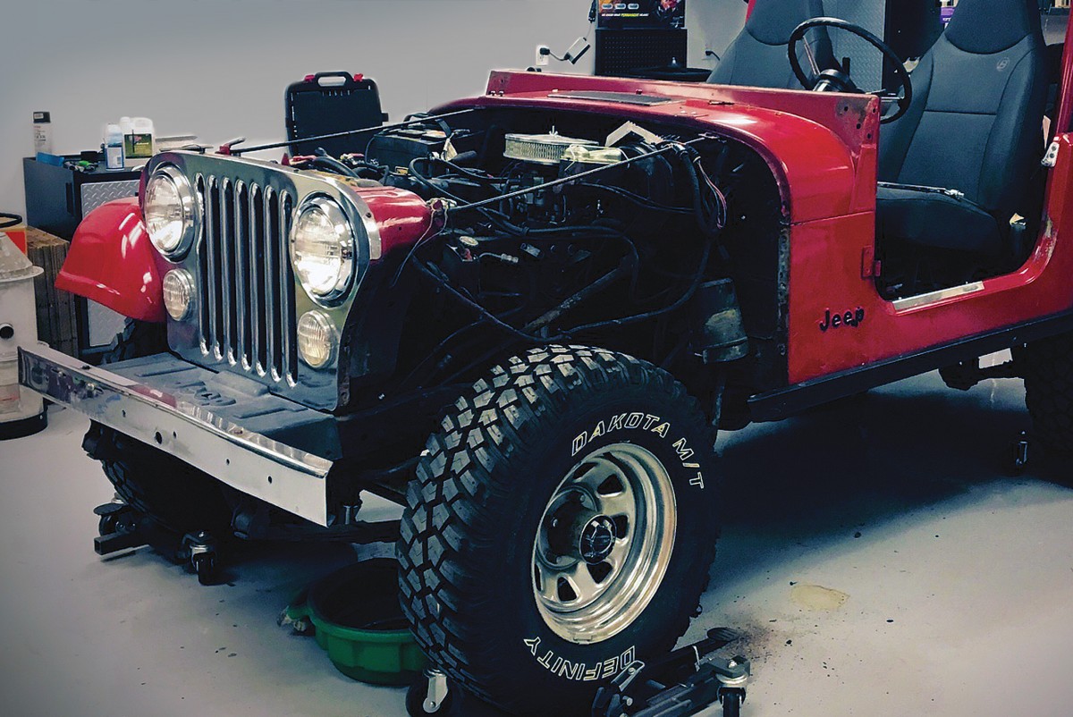 1980 Jeep CJ7 Introduction » POR-15 Builds